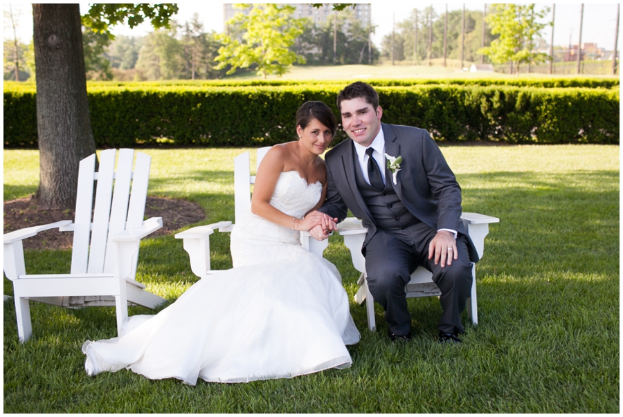 Columbia Country Club Wedding Photo - Married Couple Photographs - Chevy Chase Mansion Wedding Photographer