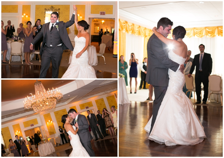 Columbia Country Club Wedding Reception - First Dance Photographer