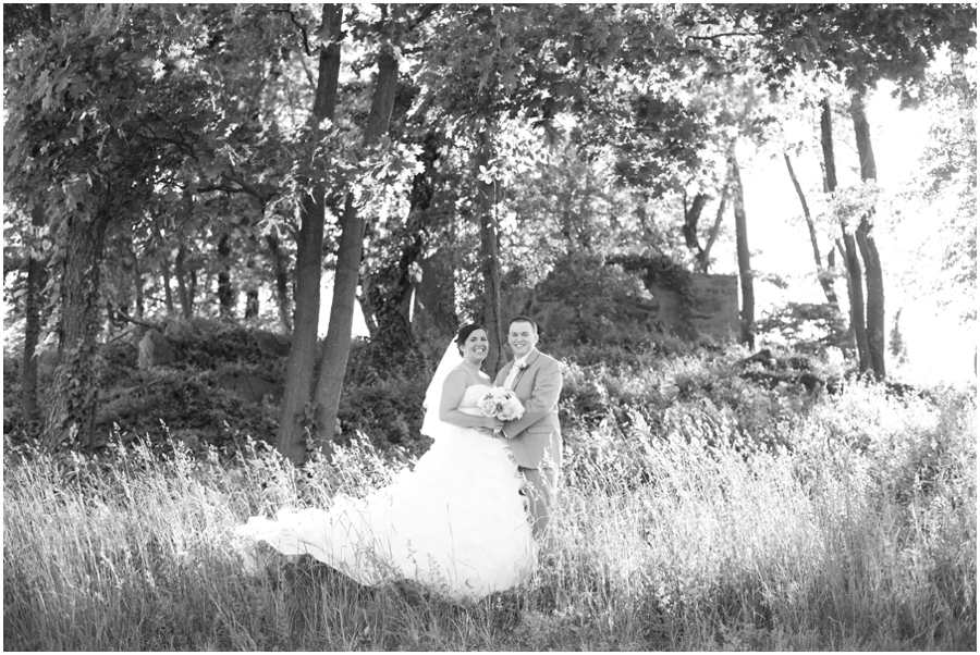 Bulle Rock Field Wedding Photographer - Golf Course Wedding Photography - Field Sunset Wedding Photographs