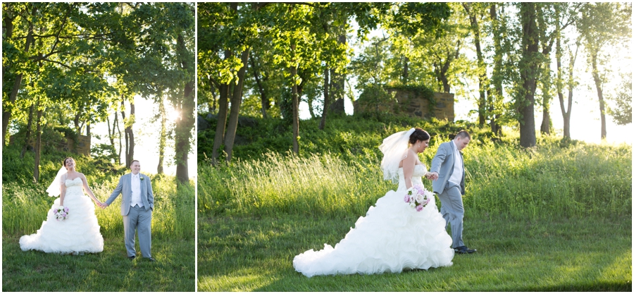 Bulle Rock Field Wedding Photographer - Golden Hour Wedding Photography - Field Sunset Wedding Photographs