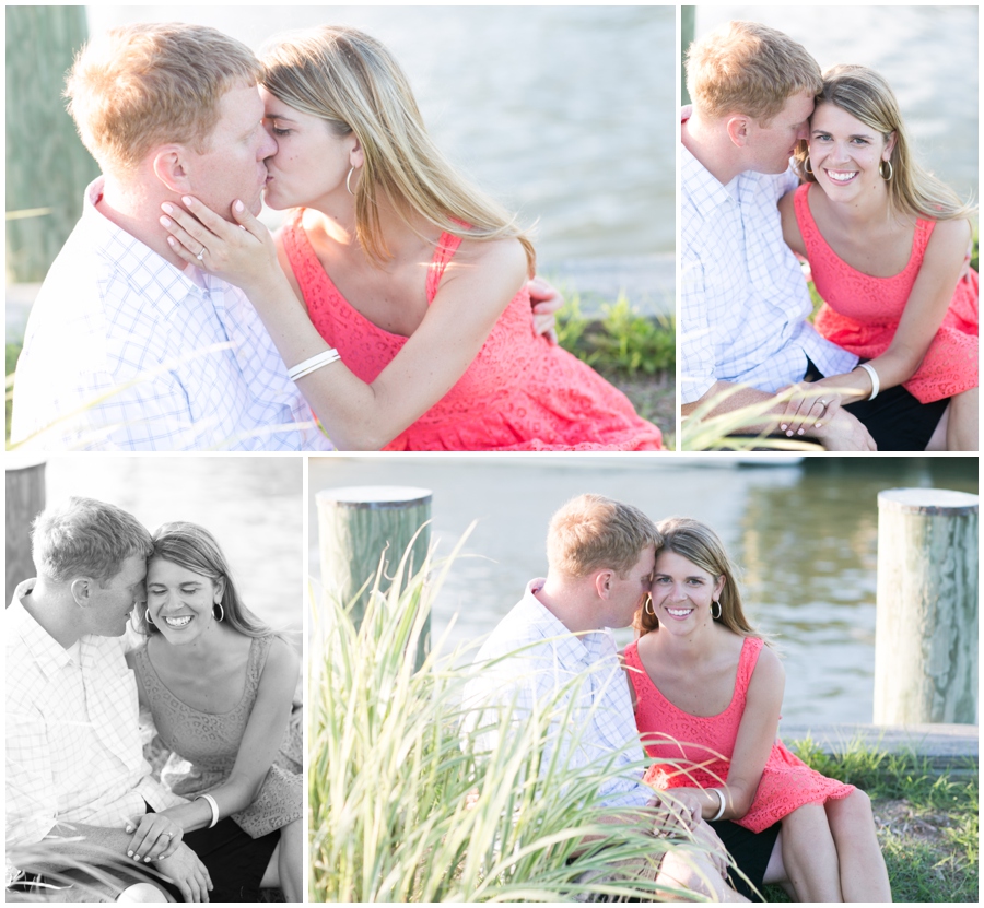 Eastern Shore Kenmorr waterfront engagement session - Stevensville Engagement Photographer