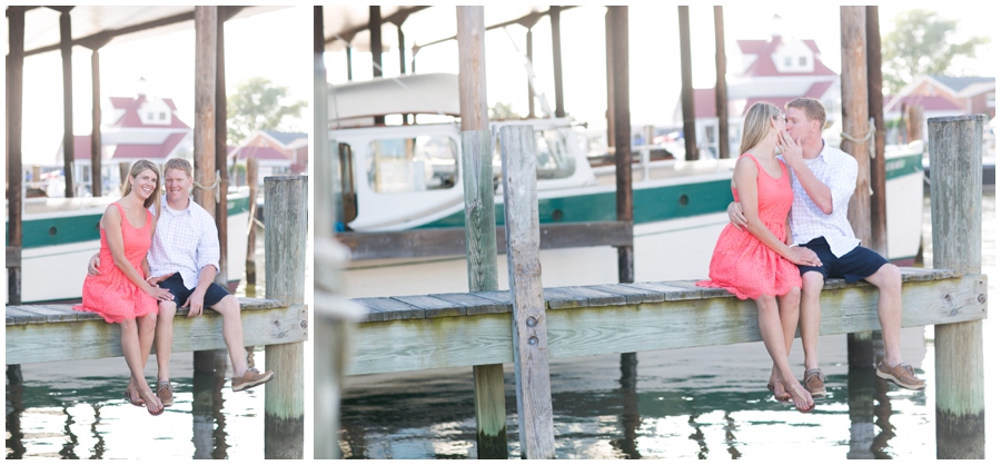 Eastern Shore Kenmorr marina engagement session - Stevensville Engagement Photographer