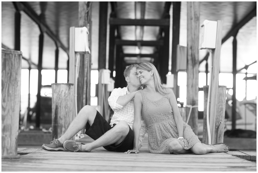 Eastern Shore Kenmorr marina engagement session - Stevensville Engagement Photographer