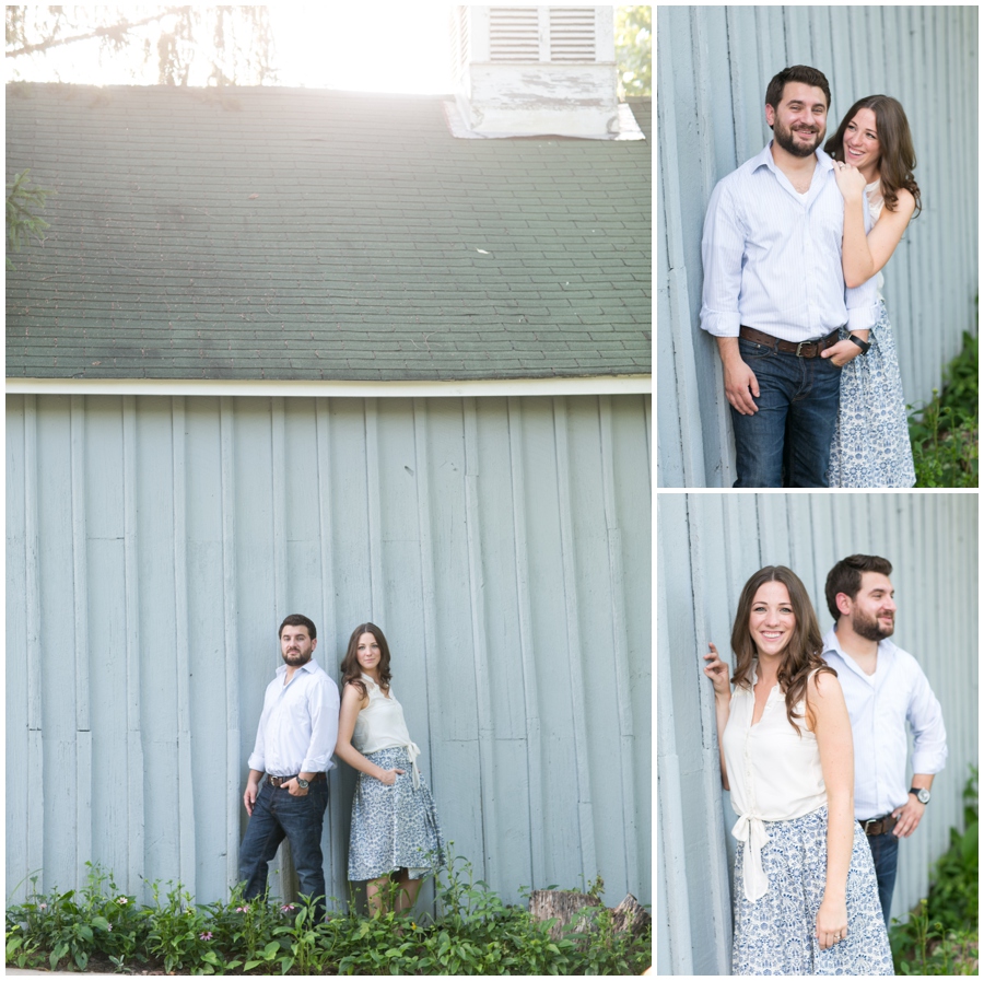 Howard County Conservancy Engagement Photograph - Blue Engagement session