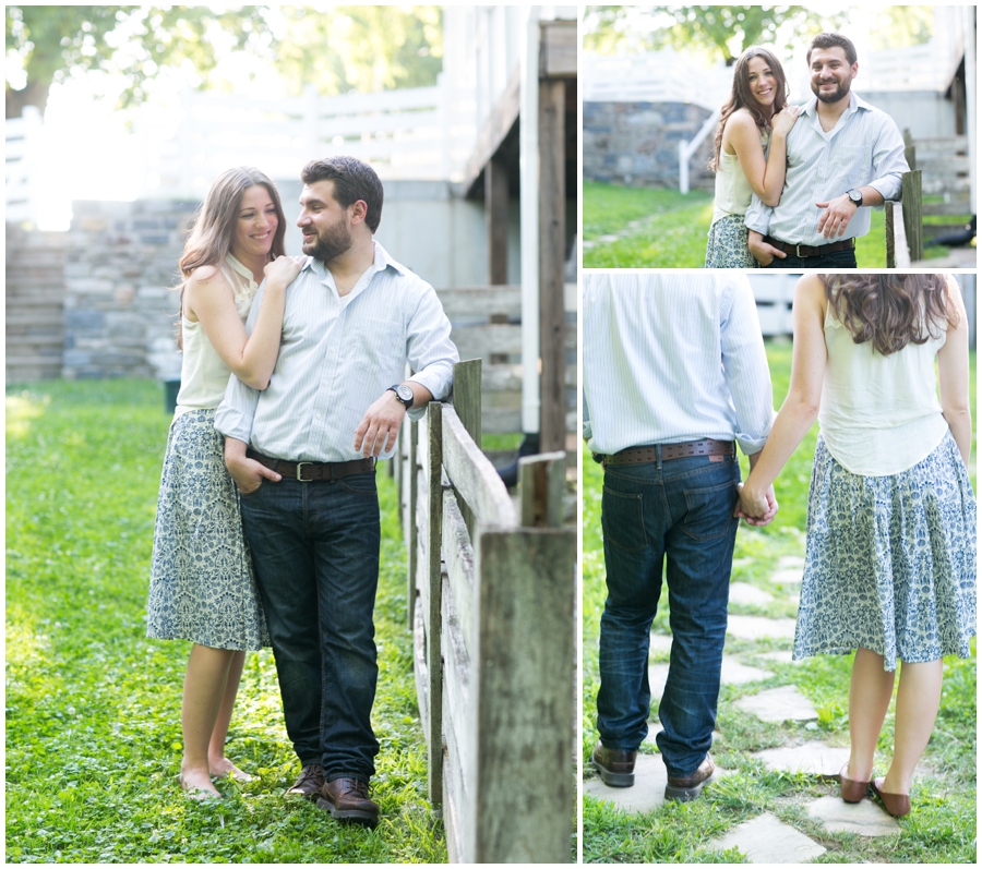 Howard County Conservancy Sunset - Sunset Engagement Photographer