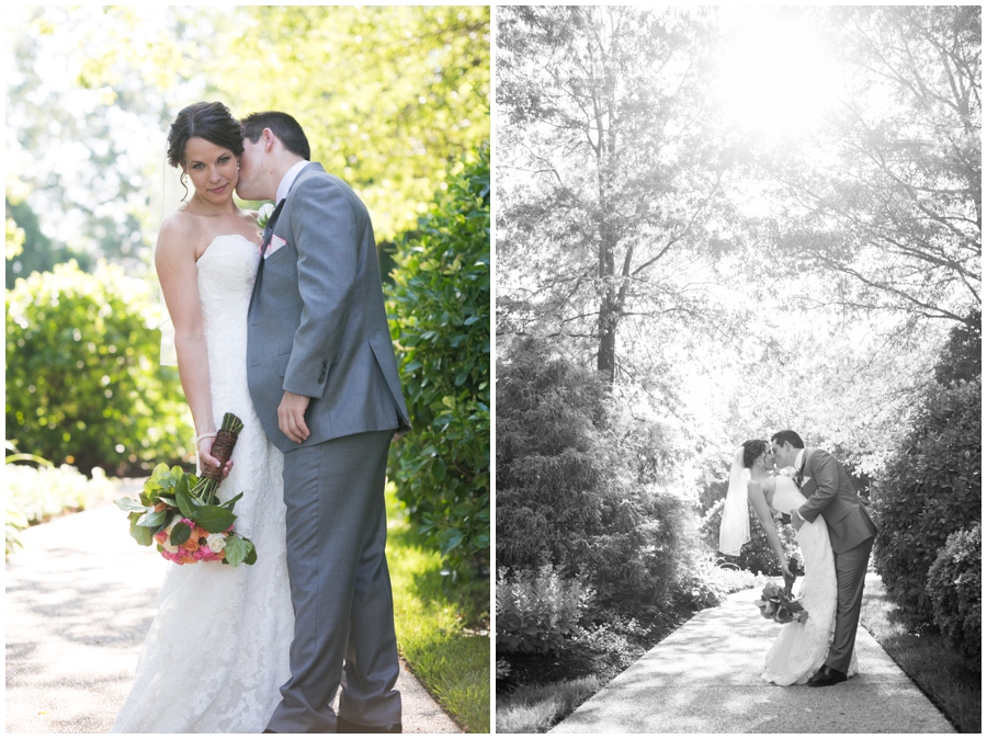 Kent Manor Inn Photographer - Spring wedding photography - First Look