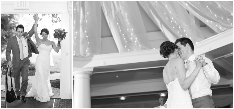 Kent Manor Inn Wedding Reception First Dance - Eastern Shore wedding photographer