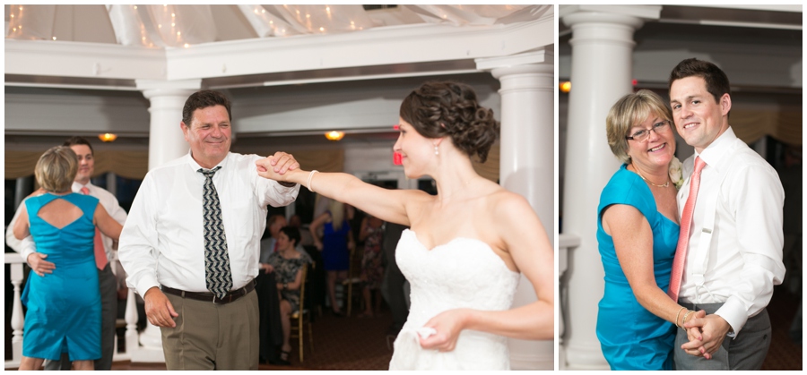 Kent Manor Inn Wedding Reception Parent Dance - Eastern Shore wedding photographer