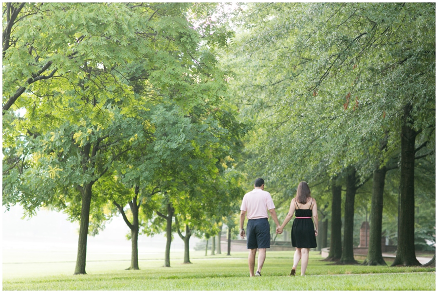 University of Maryland Sunrise Engagement Photographer - Sunrise Engagement photographs