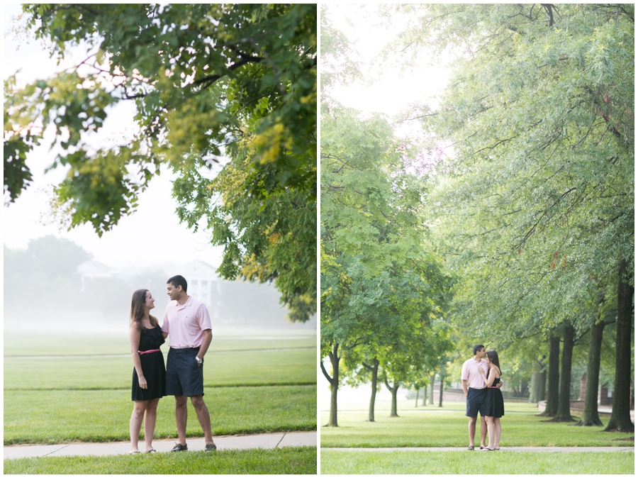 University of Maryland Sunrise Engagement Photographer - Sunrise Engagement photographs