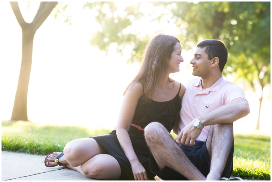 University of Maryland College Park Engagement Photographer - Sunrise Engagement photographs