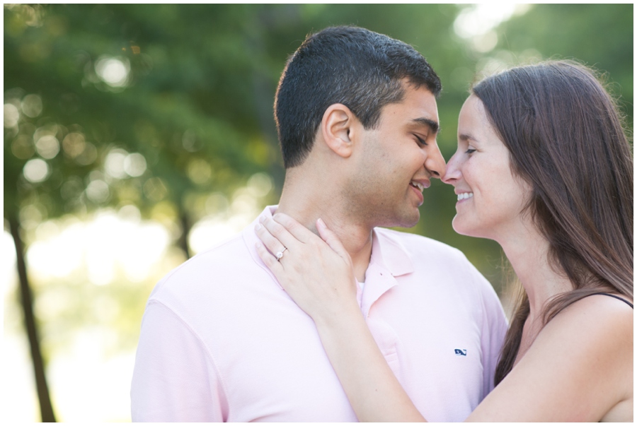 University of Maryland Engagement Photographer - Pink Sunrise Engagement photographs