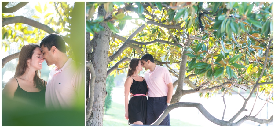 University of Maryland Engagement Photographer - Pink Sunrise Engagement photographs