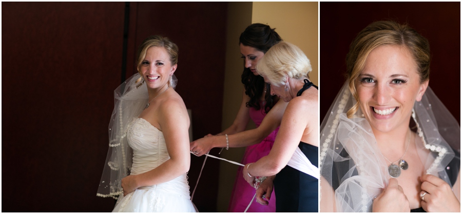 Downtown Baltimore Wedding Photographer - Pier 5 Hotel Getting Ready photographs