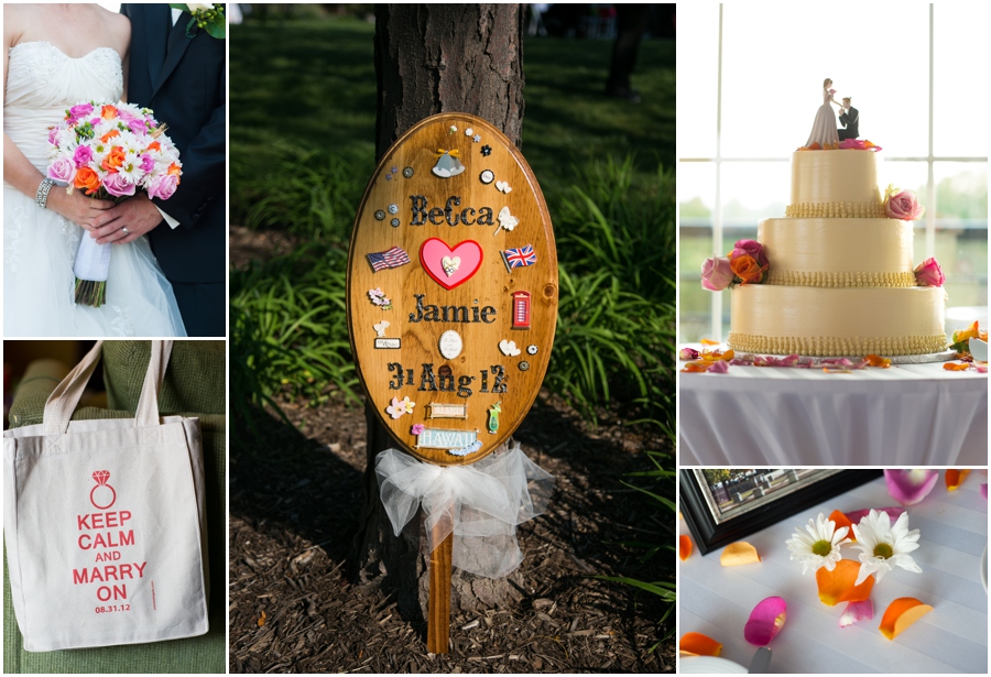 Downtown Baltimore Wedding Photographer - Pier 5 Hotel Bridal Details - Sugar Bakers Cake