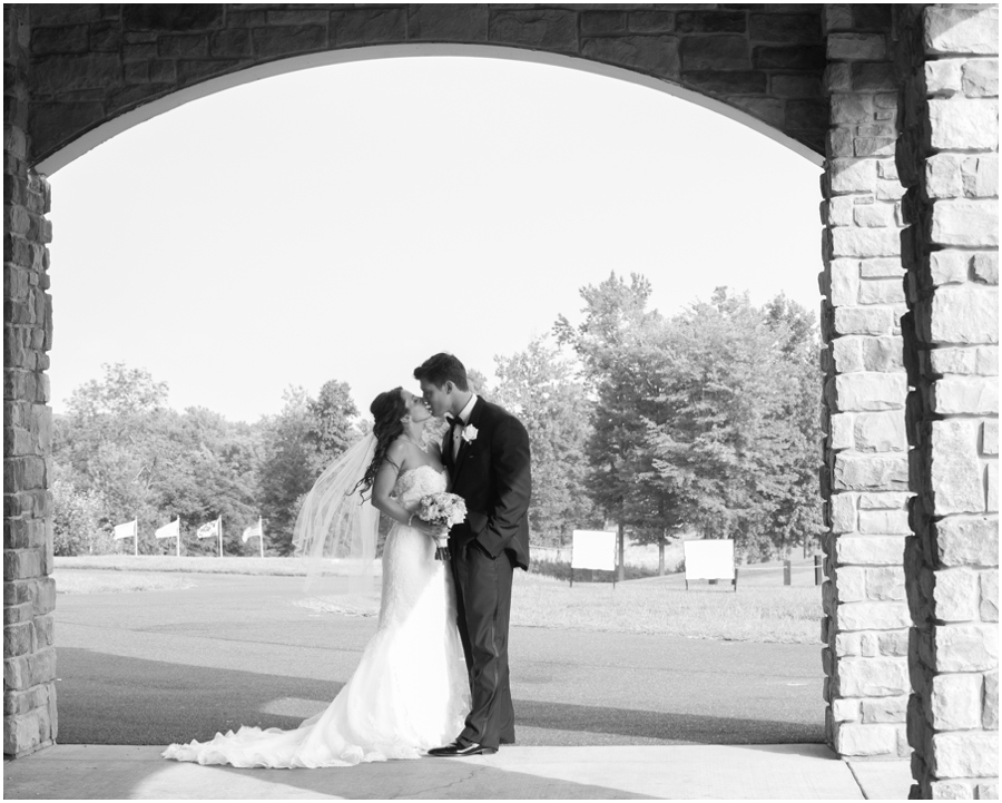 Summer Maryland Wedding Photographer - Bulle Rock Golf Course Wedding portrait