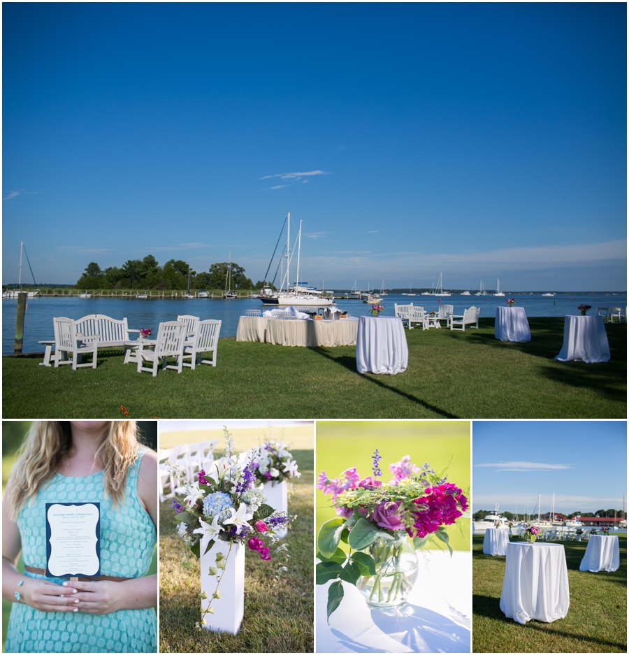 Inn at Perry Cabin Wedding Photographer - Waterfront Wedding Details