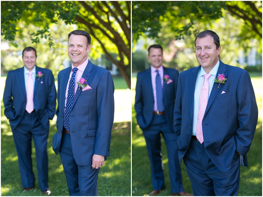 August grooms portrait - Inn at Perry Cabin Wedding Photographer - Summer Wedding