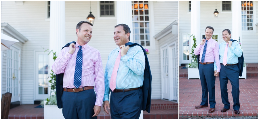 August love portrait - Inn at Perry Cabin LGBT Wedding Photographer - Summer waterfront Wedding photograph