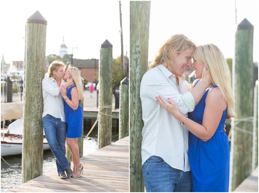 City Dock Engagement Photographs - Annapolis Engagement Session