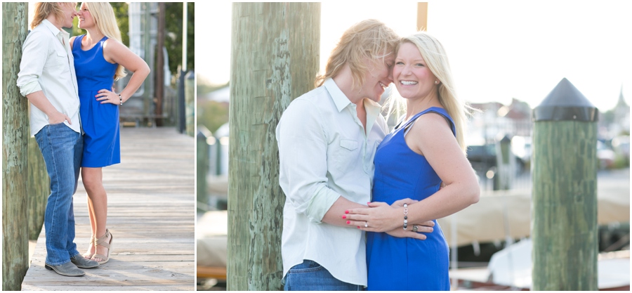 City Dock Engagement Photographs - Annapolis Engagement Photographer