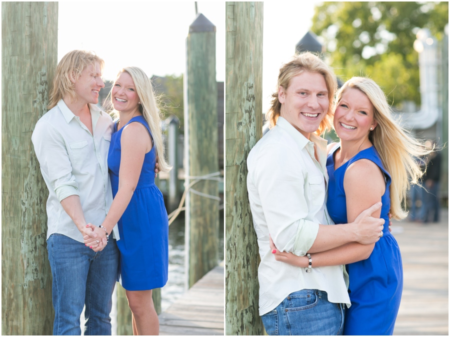 City Dock Engagement Photographs - Annapolis Engagement Session