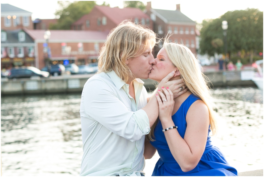 Historic Annapolis Engagement Photographs - City Dock Nautical Engagement Photographer