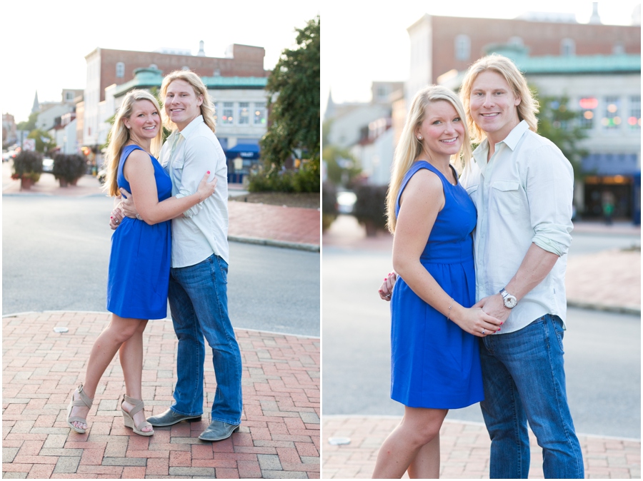 Historic Annapolis Engagement Photographs - City Dock Nautical Engagement Photographer