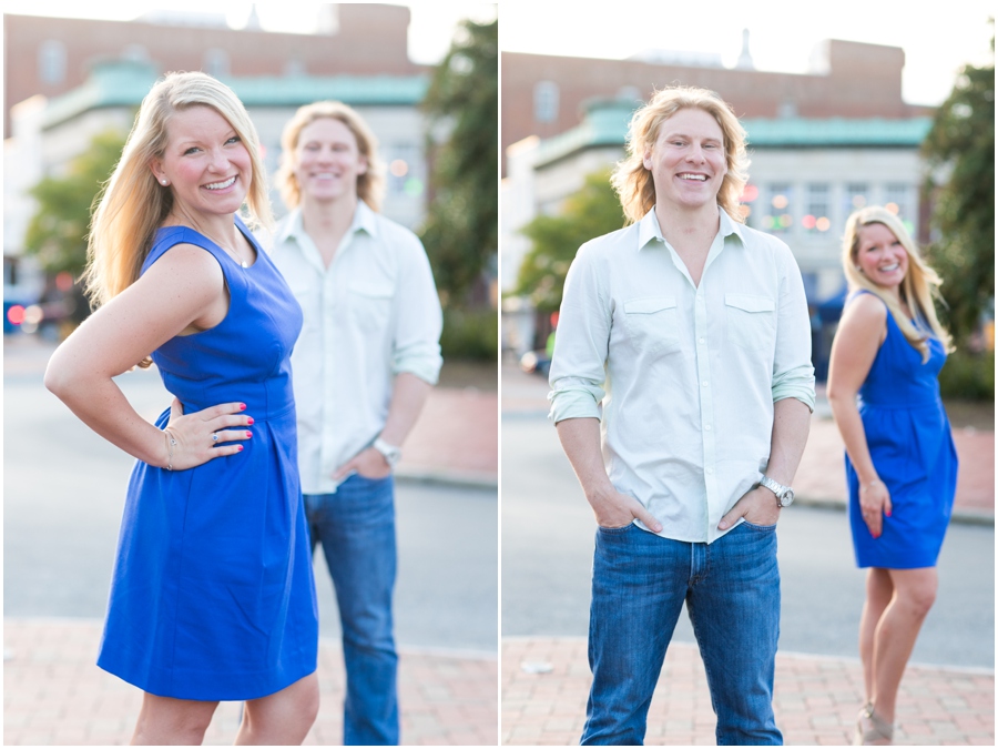 Historic Annapolis Engagement Session - City Dock Nautical Engagement Photographer