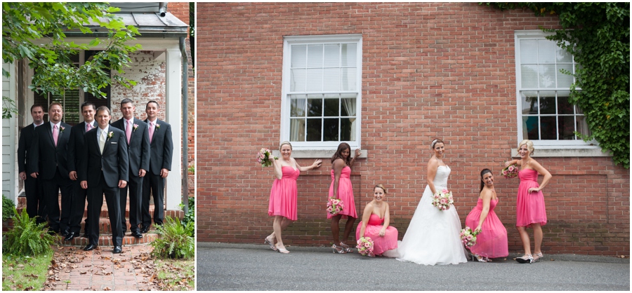 Summer Wedding Details - Watters Wedding Dress - Pink Bridesmaid Dress - The Tidewater Inn Wedding Party