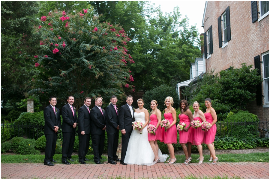 Summer Wedding Party - Eastern Shore Wedding Photographer - Easton MD Wedding Party Photographs