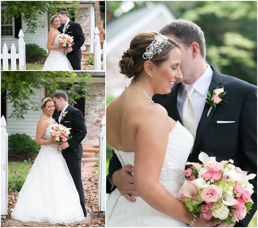 Summer Wedding Portrait - Downtown Easton Wedding Photography - Eastern Shore Wedding Photographer