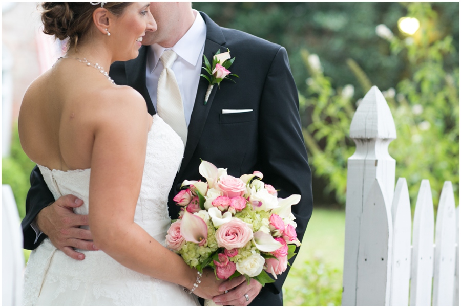 Summer Wedding Portrait - Downtown Easton Wedding Photography - Eastern Shore Wedding Photographer