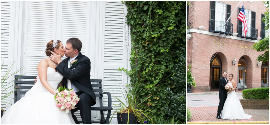 Summer Wedding Portrait - Tidewater Inn Wedding Photography - Eastern Shore Wedding Photographer