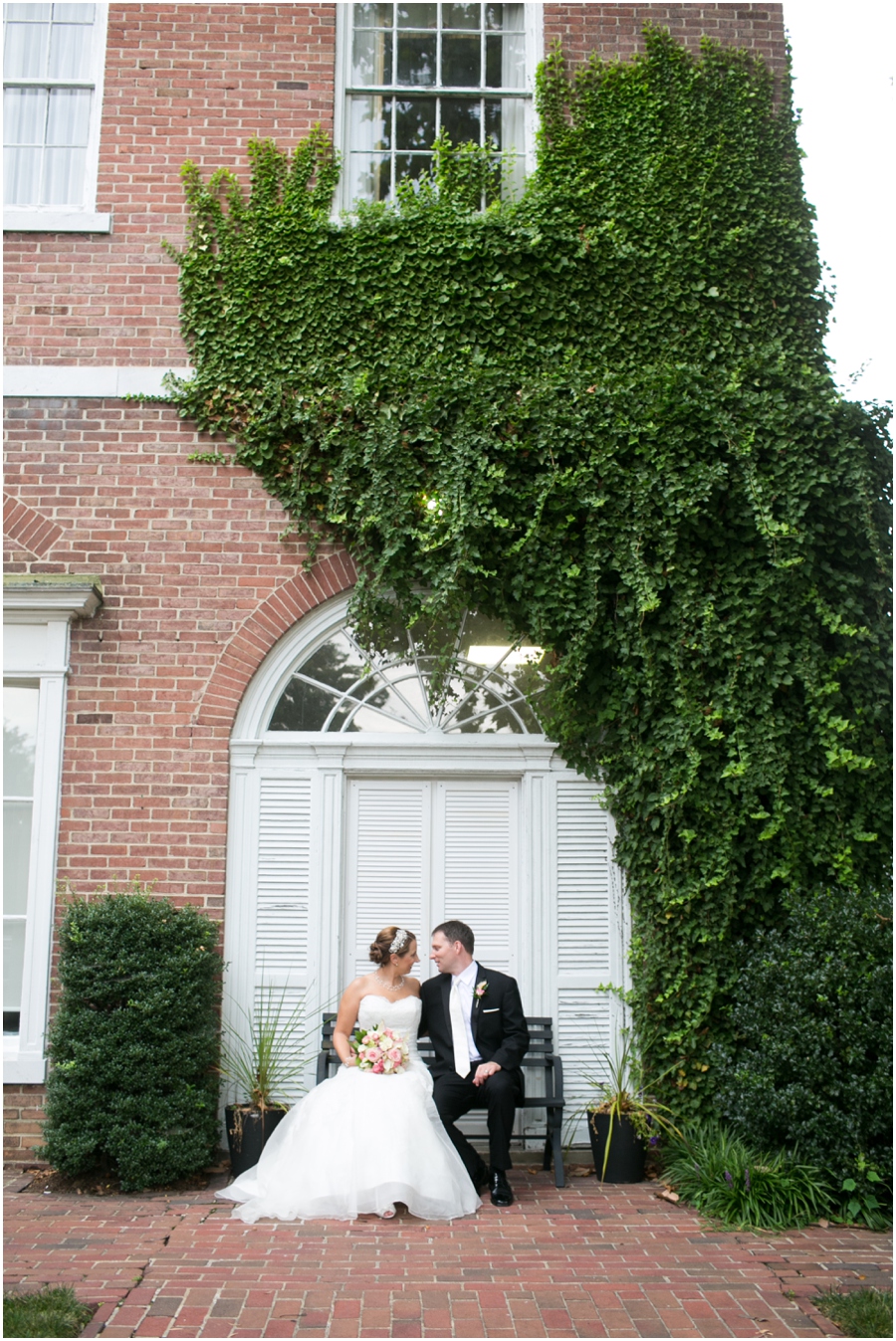 Summer Wedding Portrait - Tidewater Inn Wedding Photography - Eastern Shore Wedding Photographer