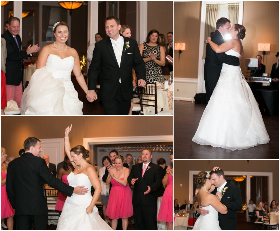 Summer Wedding Reception - Downtown Easton Wedding Photographer - Tidewater Inn Reception Photographs