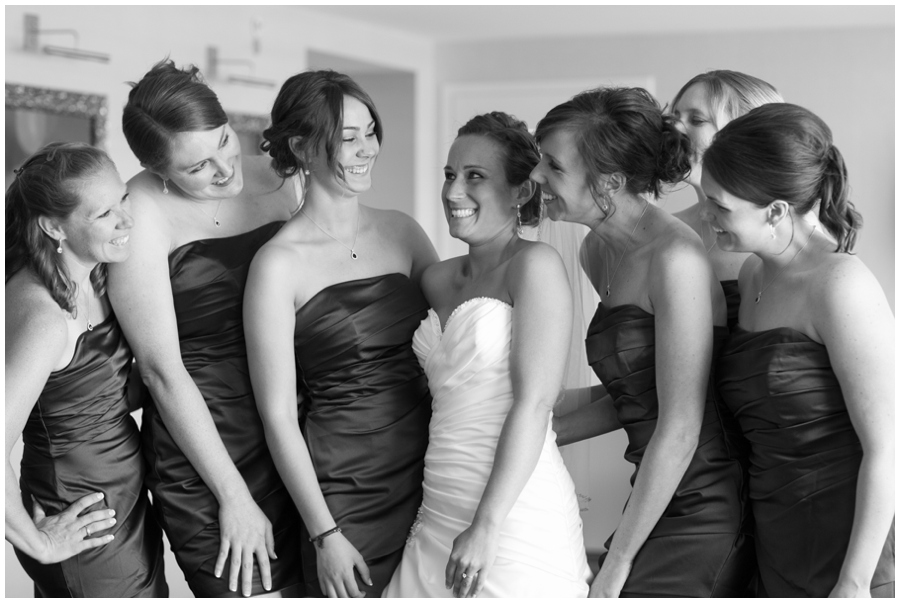 Arlington Wedding Photographer - Capitol View Wedding Getting Ready Bridesmaids