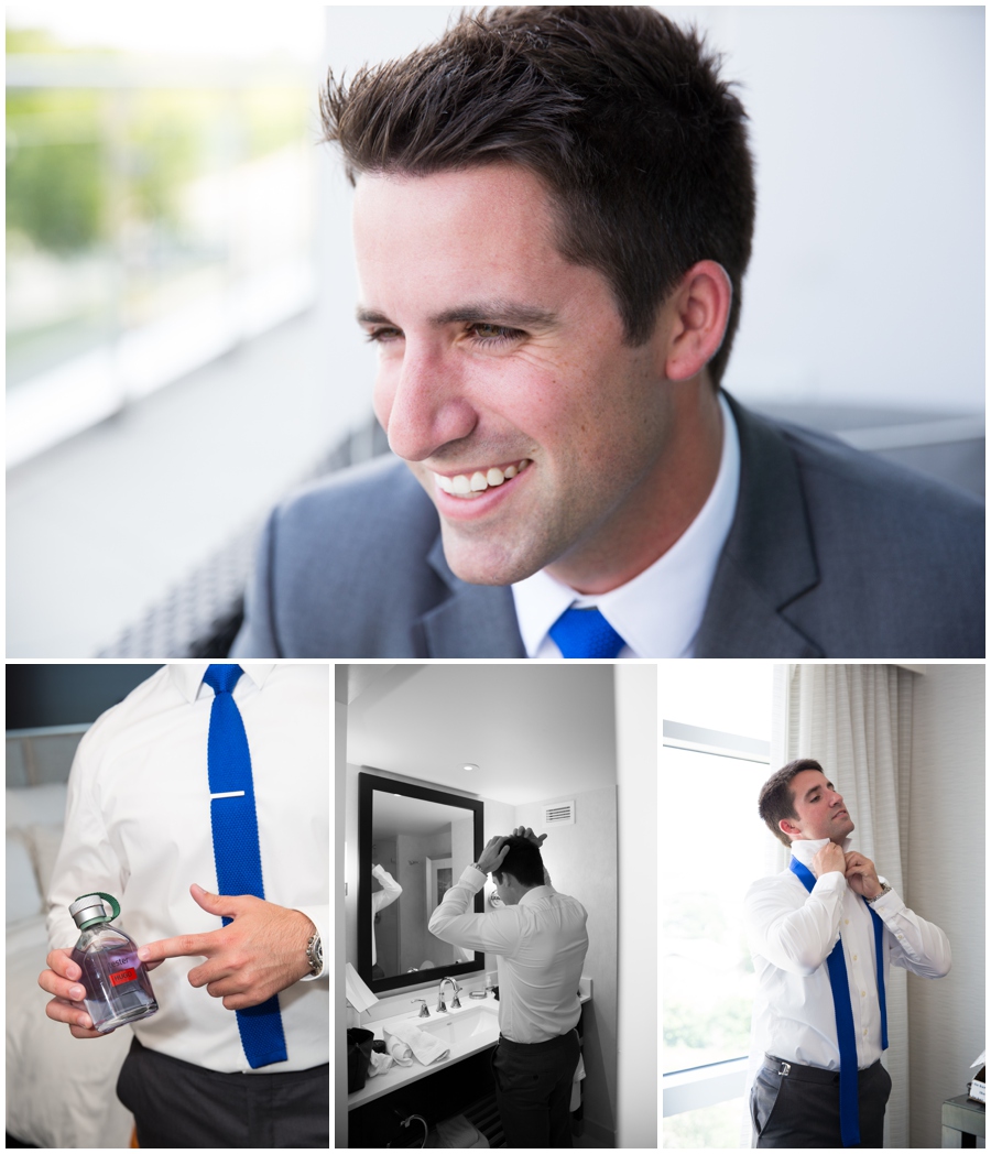 Arlington Wedding Photographer - Capitol View Wedding Getting Ready Groom