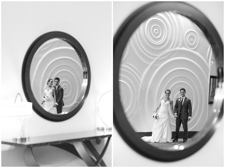 Arlington Renaissance Wedding Photograph - black and white Capitol View Wedding Love Portraits