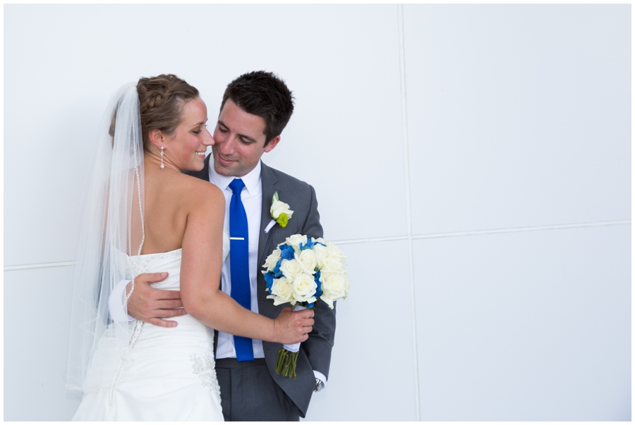 Arlington Renaissance Wedding Photograph - DC Capitol View Wedding Couple Portrait