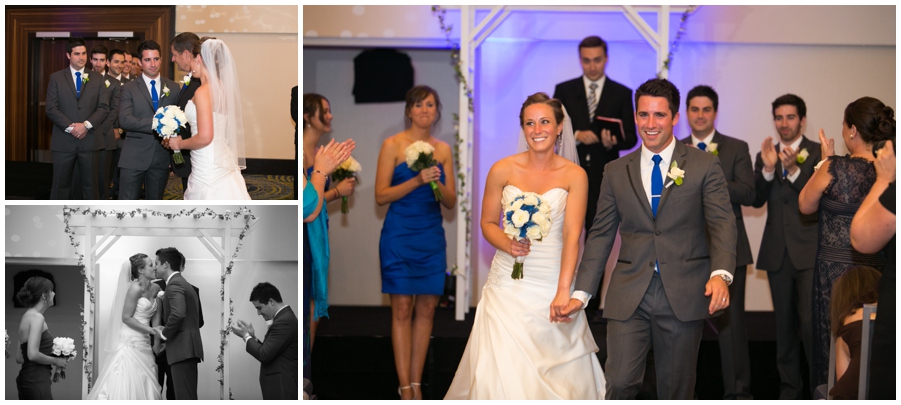 Arlington Renaissance Wedding Ceremony - DC Capitol View Wedding Indoor Ceremony