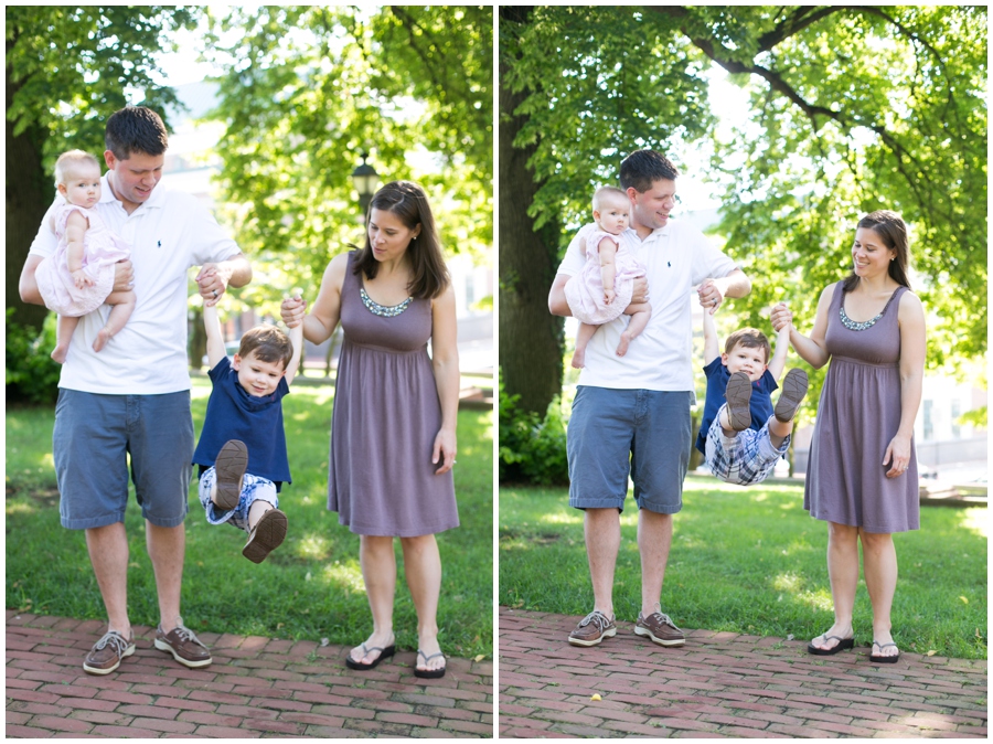 Annapolis Lifestyle Family Photograph - Maryland State House Family Session