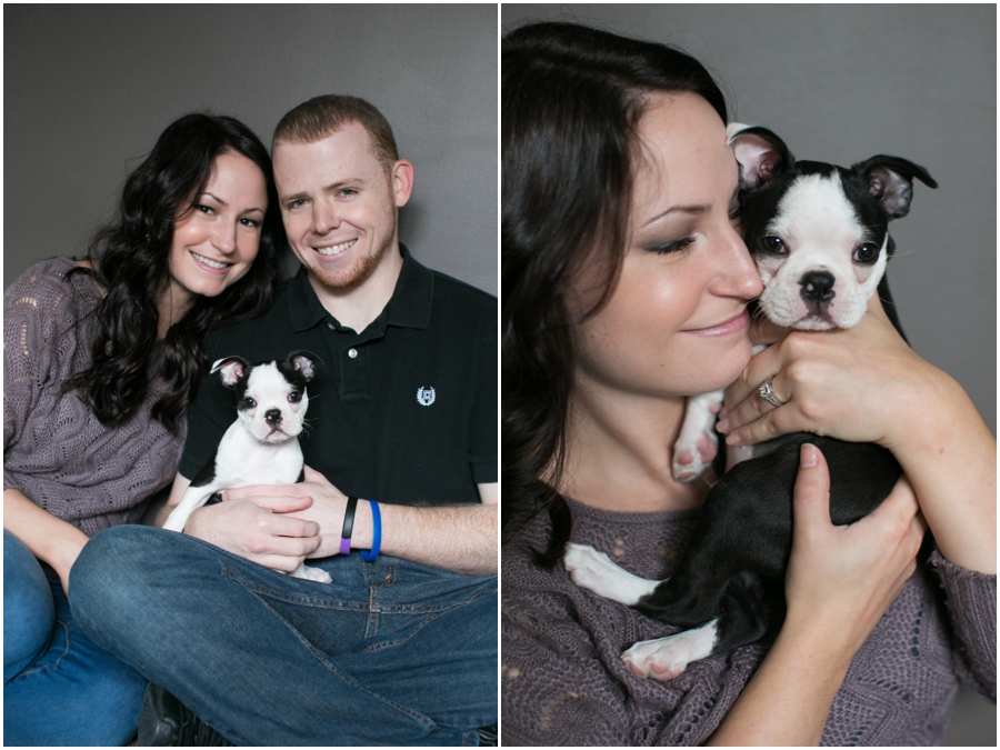 Pasadena Puppy Portrait - Professional Lifestyle Photographer - Boston Terrier Puppy