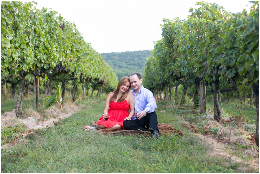 Fall Engagement session - Breaux Vineyard Engagement Love Portrait