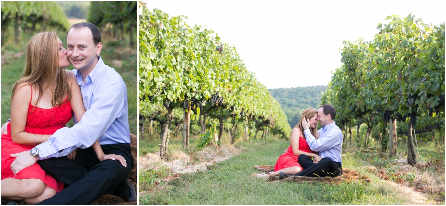 Fall Engagement session - Breaux Vineyard Engagement Love Portrait