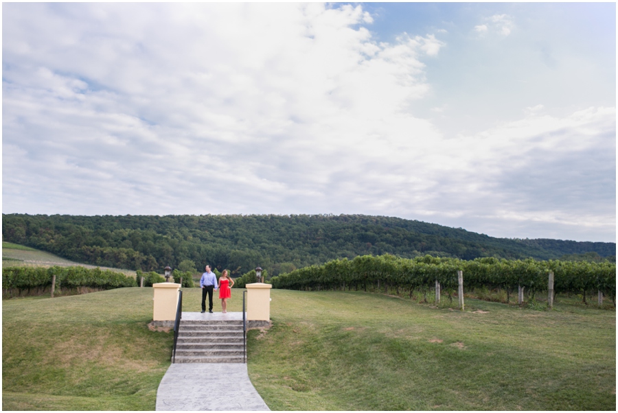 Fall Winery Engagement session - Breaux Vineyard Engagement Photographer