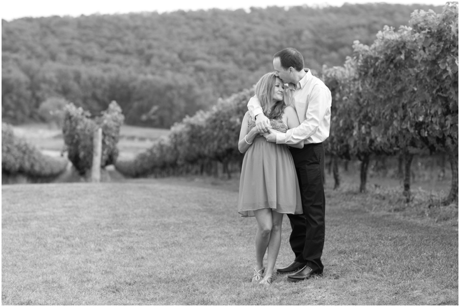 Fall Winery Engagement session - Breaux Vineyard Love Portrait