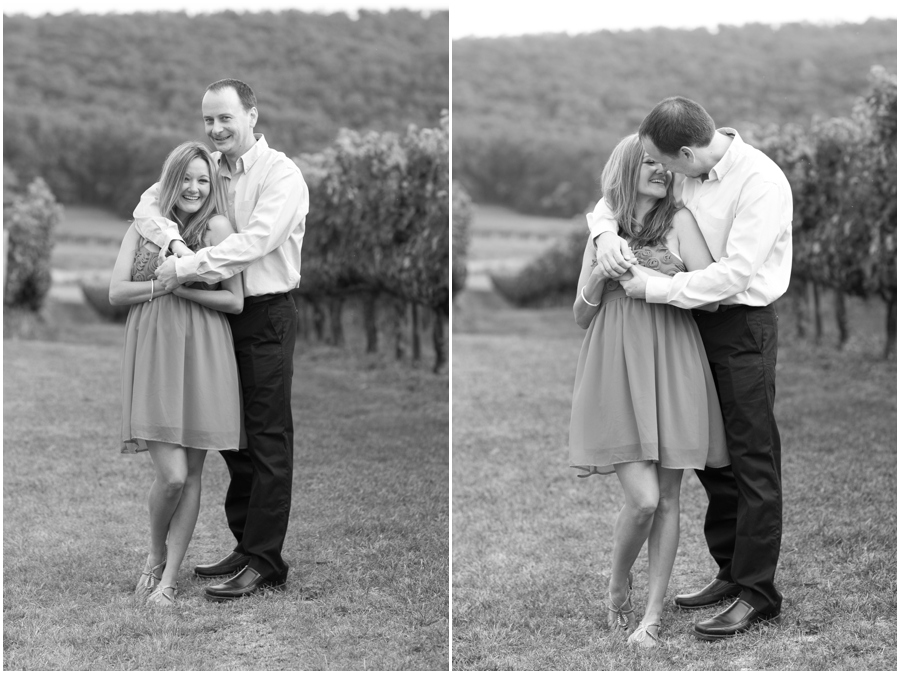 Fall Winery Engagement session - Breaux Vineyard Love Portrait