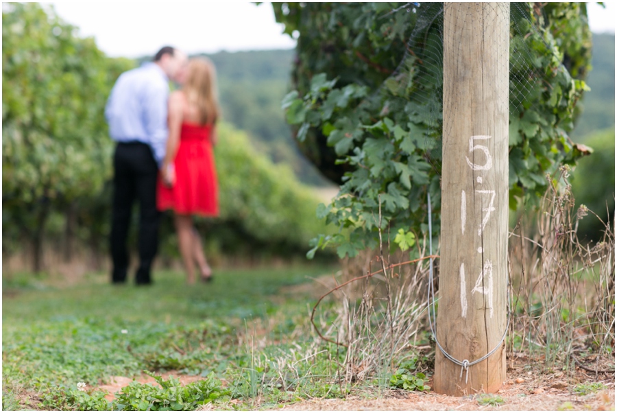 Fall Winery Engagement session - Breaux Vineyard Engagement Photographer