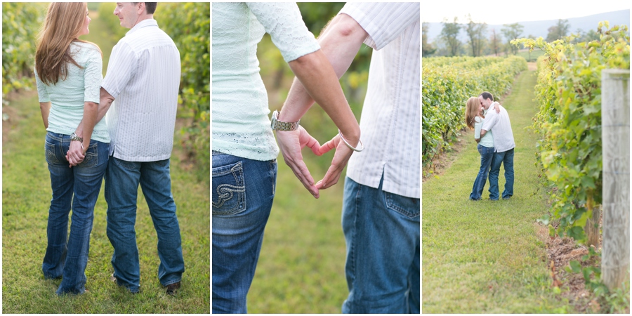 Virginia Wine Map - Fall Winery Engagement session - Breaux Vineyard Engagement Photographer